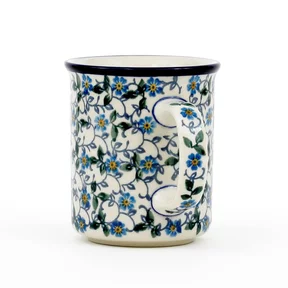 Kubek ceramiczny 236 0,3l <br>2089X Niezapominajki Bolesławiec